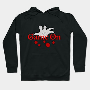 Game On Wizard Hand Rolling Dice Hoodie